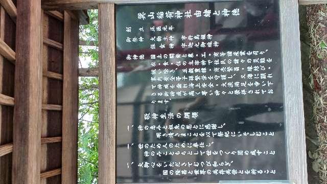 岩手県久慈市中町１６８（巽山公園内） 巽山稲荷神社の写真3