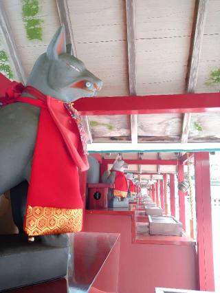 志和稲荷神社の参拝記録(桃さん)