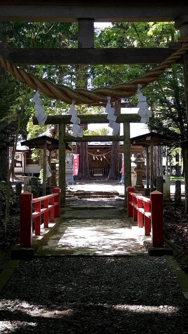 岩手県花巻市北湯口１２１３１ 八坂神社の写真1