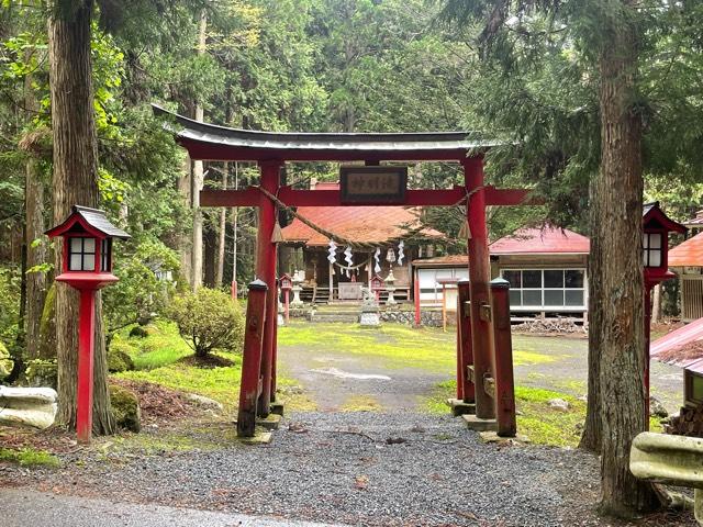 大澤滝神社の参拝記録1
