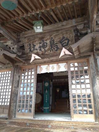 白鳥神社の参拝記録(桃さん)