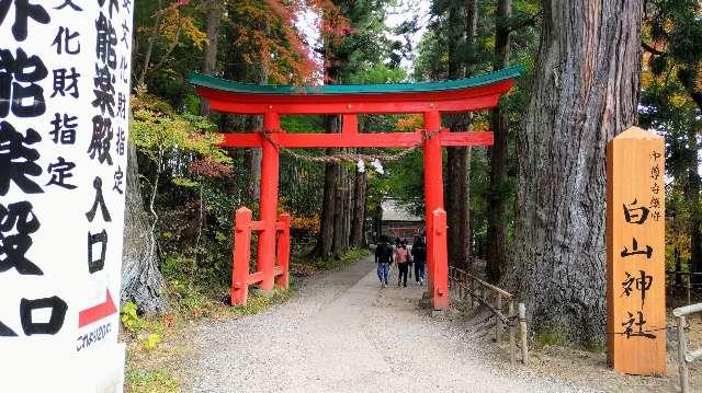 白山神社の参拝記録6