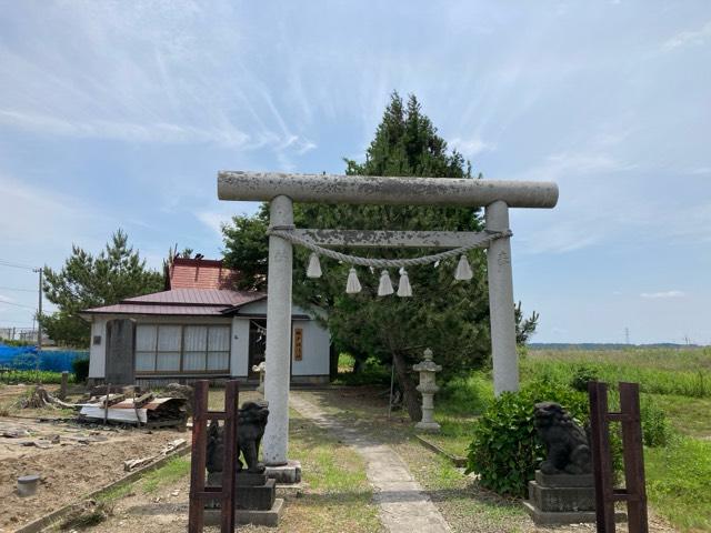福島神明社の参拝記録1