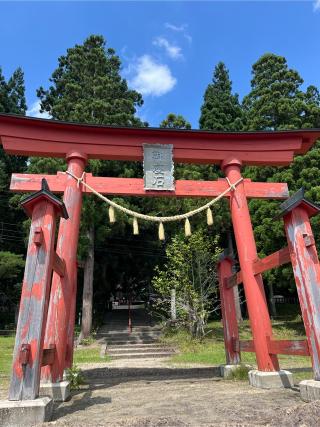 御座石神社の参拝記録(かつさん)