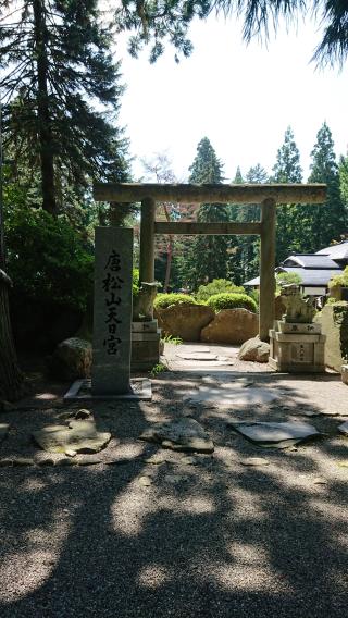 唐松神社の参拝記録(春姉ぇさん)