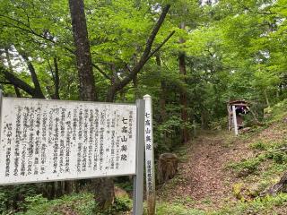 七高山神社の参拝記録(きゃさりんさん)