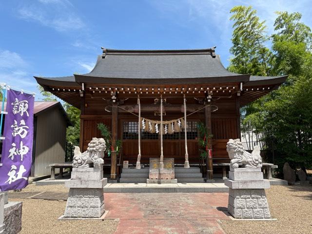 諏訪神社の参拝記録6