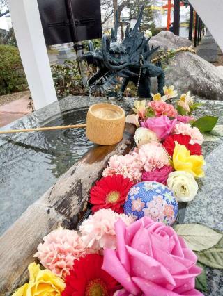 諏訪神社の参拝記録(桃さん)