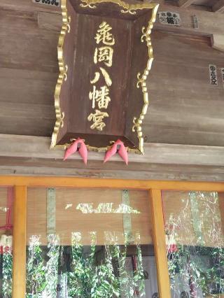 亀岡八幡宮の参拝記録(おかやんさん)