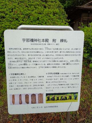 宇那禰神社の参拝記録(ジョージ。さん)