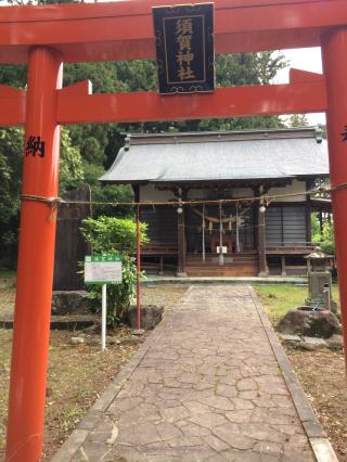 須賀神社の参拝記録(るーいんさん)