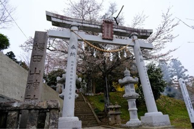 櫻田山神社の参拝記録8