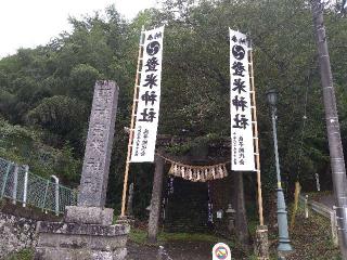 登米神社の参拝記録(桃さん)