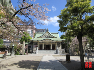 難波八阪神社の参拝記録(隊長さん)