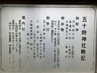 五十鈴神社の参拝記録(MA-323さん)