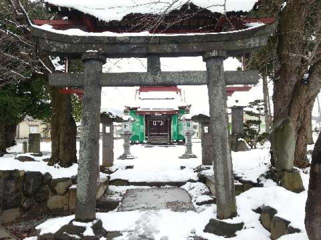 山形県山形市青田5-5-3 新山神社の写真1