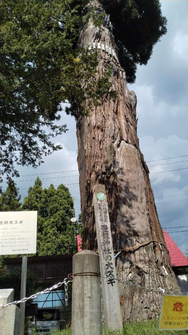 山形県西村山郡朝日町大字宮宿字経ｹ崎1463 豊龍神社の写真2
