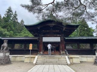 上杉神社の参拝記録(小次郎さん)