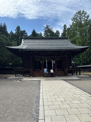 上杉神社の参拝記録(かまちゃんさん)