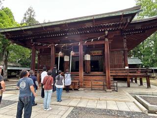 上杉神社の参拝記録(からしさん)