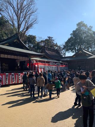 常陸国総社宮の参拝記録(智恵子さん)