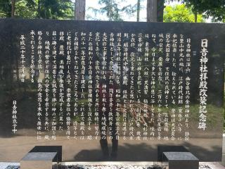 日吉神社の参拝記録(智恵子さん)
