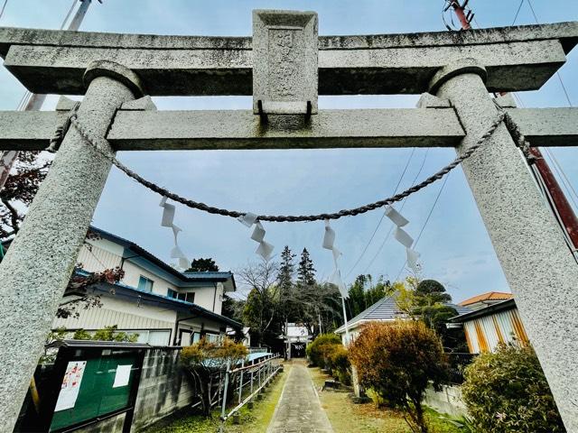 茨城県古河市原町3番地28 羽黒神社の写真1