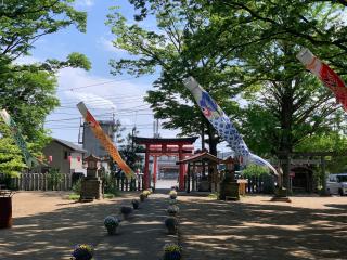 水海道八幡神社の参拝記録(智恵子さん)