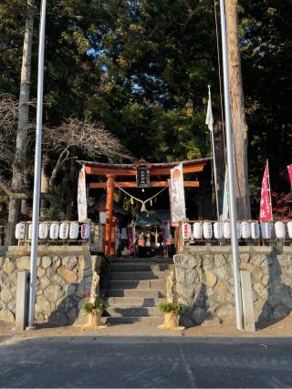 大中神社の参拝記録(智恵子さん)