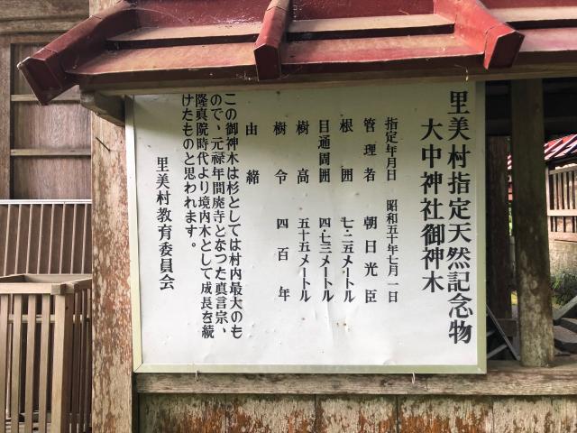 茨城県常陸太田市大中町1706番地 大中神社の写真7