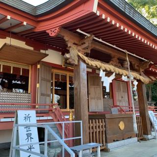千勝神社の参拝記録(智恵子さん)