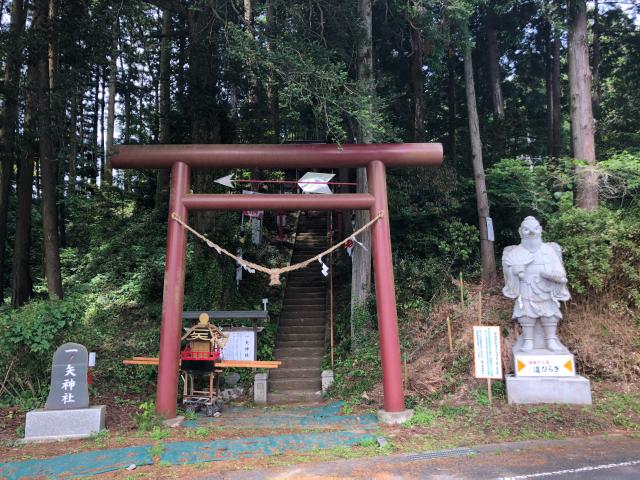 茨城県常陸大宮市下桧沢850番地1 一矢神社の写真1