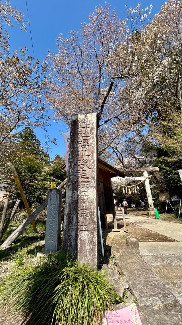桜川磯部稲村神社の参拝記録(金猿さん)