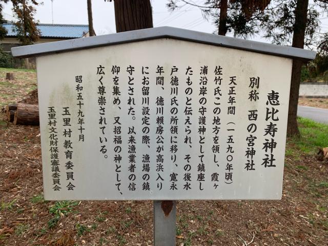 茨城県小美玉市高崎810番地 西ノ宮神社の写真2