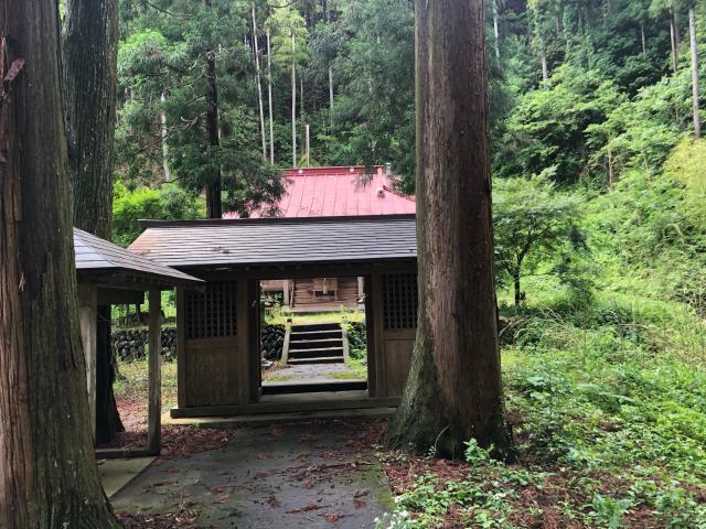 茨城県久慈郡大子町相川1101番地 越方神社の写真3