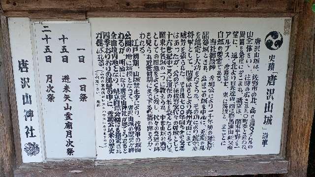 栃木県佐野市富士町1409 唐澤山神社の写真12