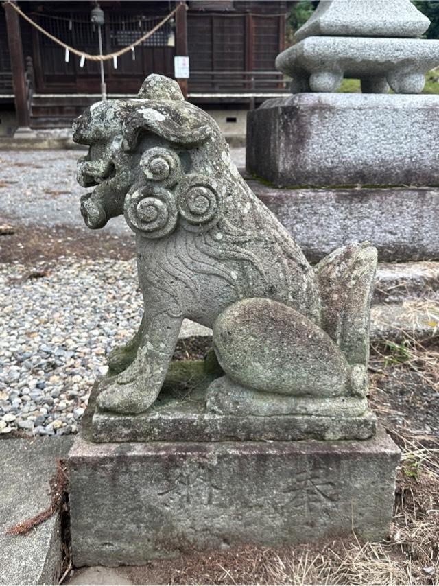 口粟野神社の参拝記録1