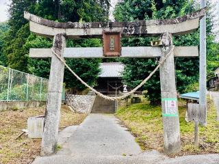 口粟野神社の参拝記録(shikigami_hさん)