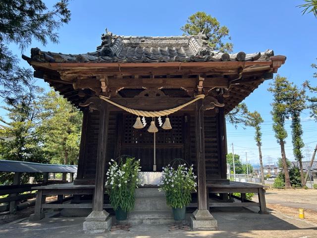 群馬県伊勢崎市境米岡149番地 米岡神社の写真1