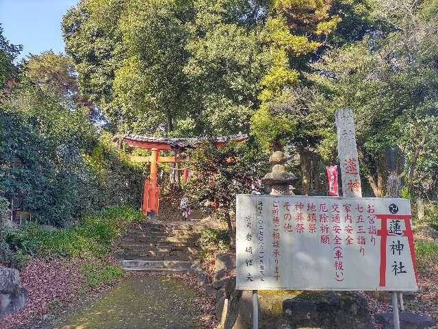 蓮神社の参拝記録(珍奇男さん)