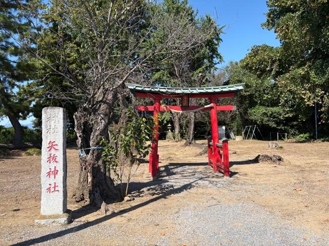 矢拔神社の参拝記録1