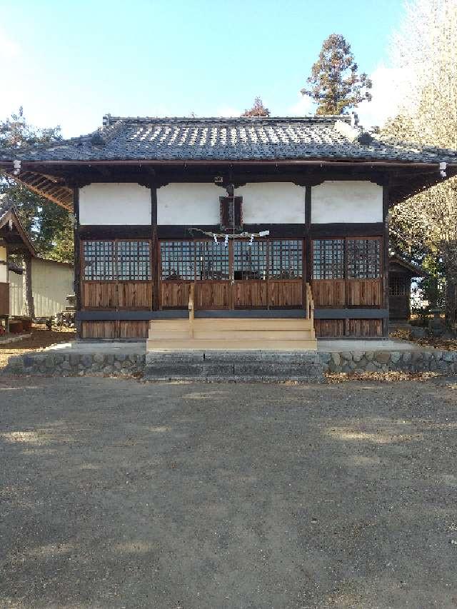 群馬県太田市原宿町3382番地 雷電神社の写真2