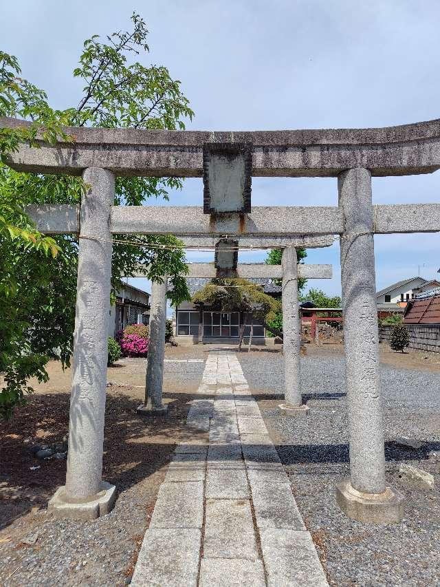白山神社の参拝記録1