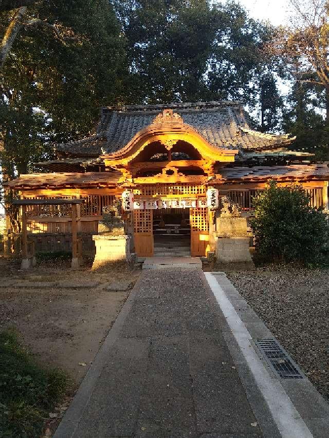 群馬県邑楽郡明和町大字梅原262番地 三嶋神社の写真5