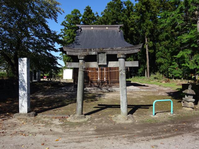 群馬県前橋市清野町346番地 八幡宮（前橋市清野町）の写真1