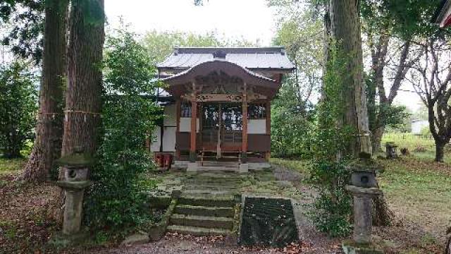 群馬県安中市松井田町原226番地 白鬚神社の写真1