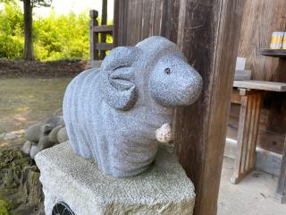 羊神社の参拝記録(明介さん)