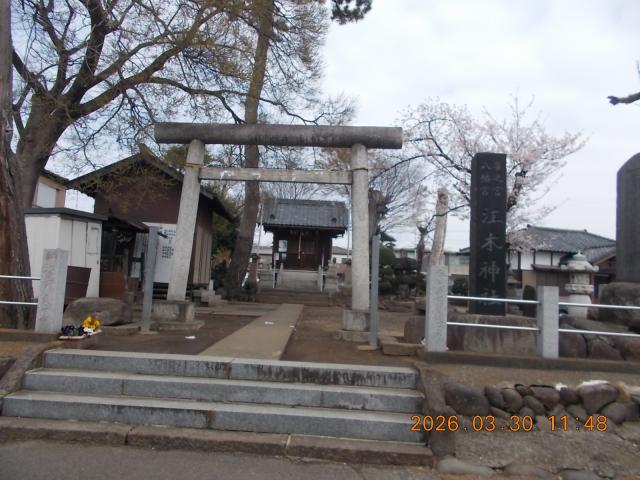 群馬県高崎市江木町1174番地 江木神社の写真2