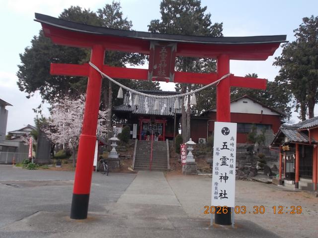 群馬県高崎市貝沢町332番地 五霊神社(五靈神社)の写真11