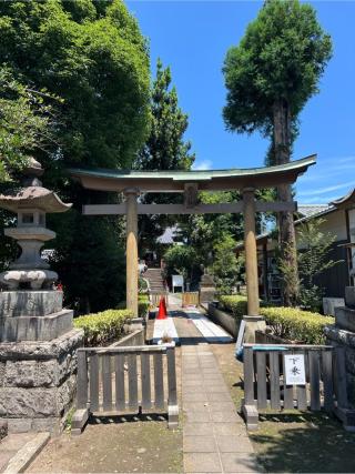 諏訪神社（上中居）の参拝記録(みこりんさん)